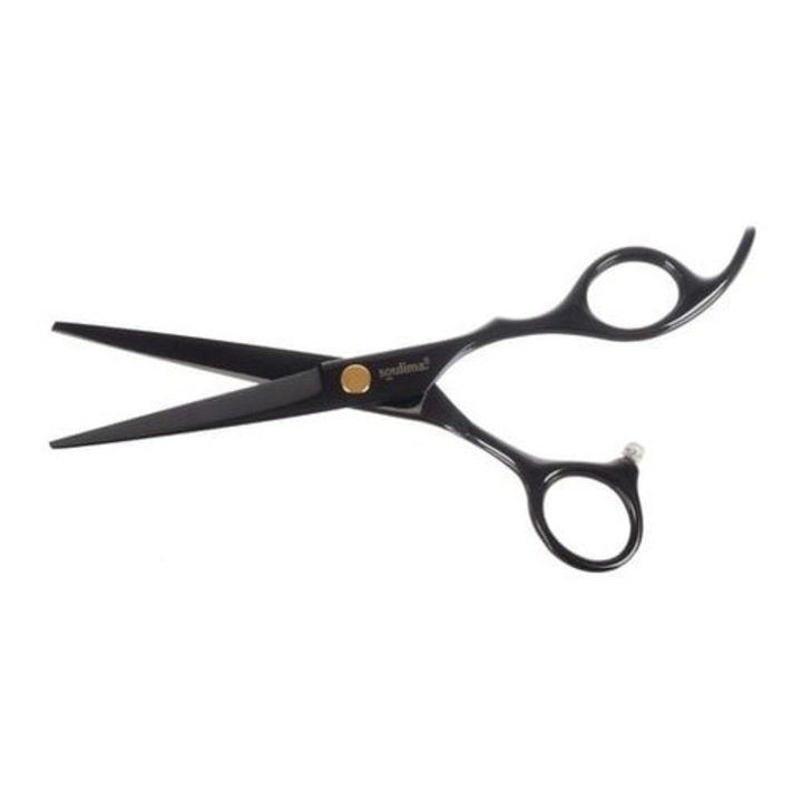 Ножици за подстригване Dactylion, неръждаема стомана, 17 см, ергономични, черни