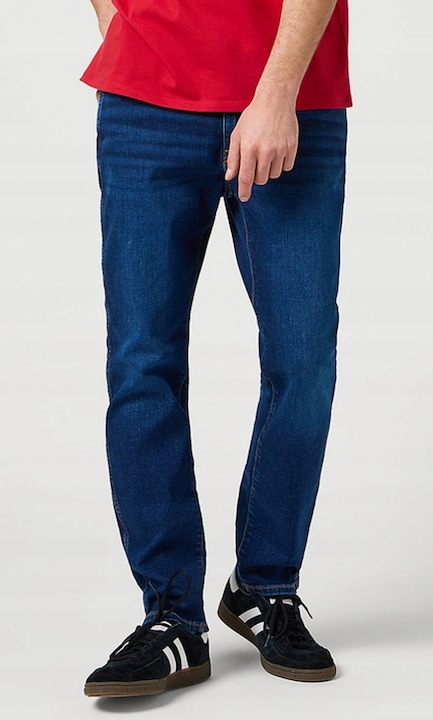 Дънки Wrangler Larston памук/еластан, син, Син