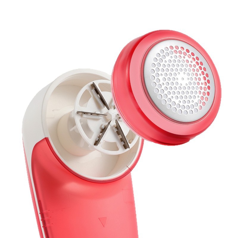 Aparat de curățat scame, ORBER, încărcare USB, afișaj LED, roșu, 16x7, 5cm