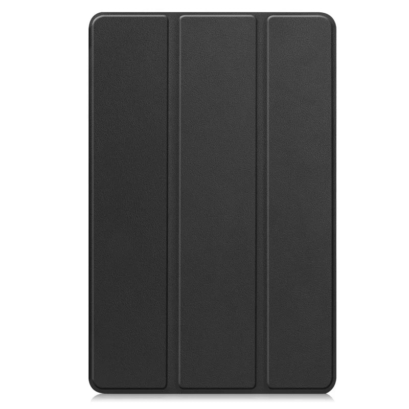 Husa tableta pentru Samsung Galaxy Tab S11 Ultra, suport Pencil, functie Sleep/Wake, Flex Trifold, set cu sticker, Negru