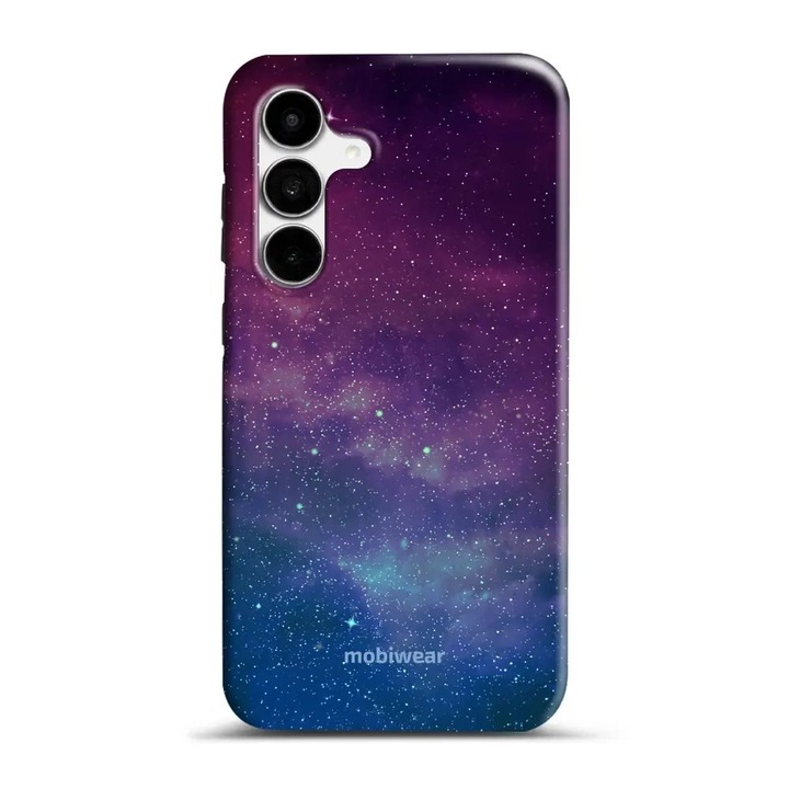 Carcasa rezistenta Mobiwear Elite Pro pentru Samsung Galaxy S25 FE, protectie dubla, culoare mov, design elegant