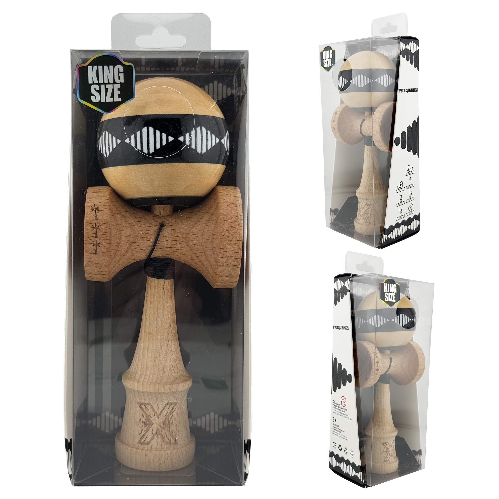 Kendama X FREQUENCY Originala, Profesionala, Flippy, Big Cups V2