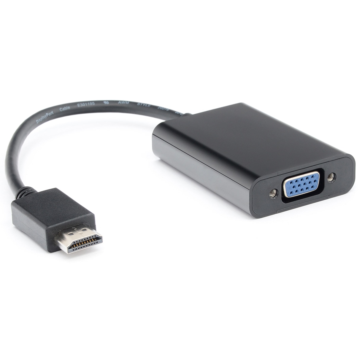 practice fund Productivity Adaptor A+ HDMI-VGA/3.5 mm Jack Stereo, Negru - eMAG.ro