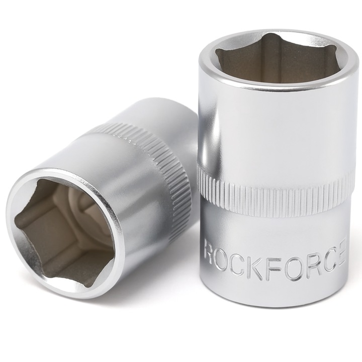 Hatlapfejű dugókulcs 1/2" 17mm Cr-V ROCKFORCE