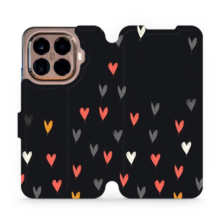 Калъф флип Mobiwear за Xiaomi 15T Pro, VP79S Сърца