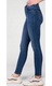Blugi dama, Wrangler, Bumbac, Albastru, HIGH RISE SKINNY