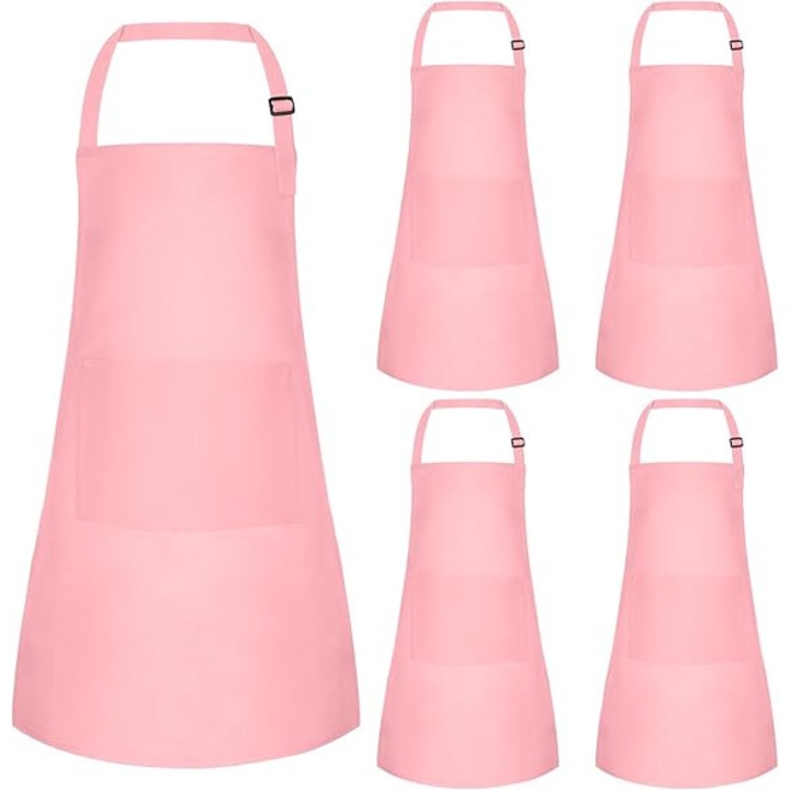 Set 5 sorturi pentru copii, cu 2 buzunare, 46x61cm, material poliester, multicolor