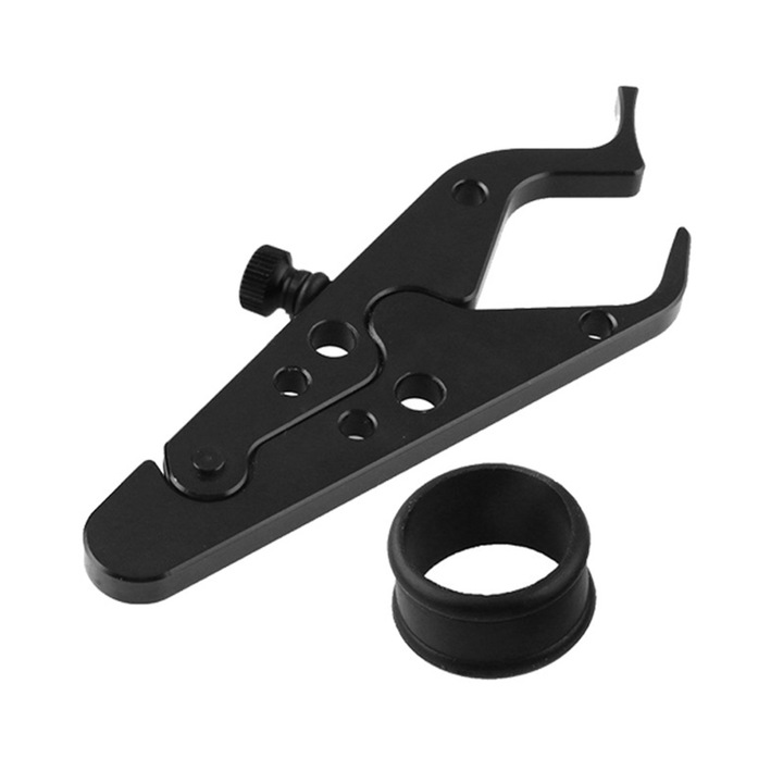 Set control de croaziera pentru motocicleta, aluminiu, 135.5mm, asistent pentru acceleratie, suport pentru incheietura mainii