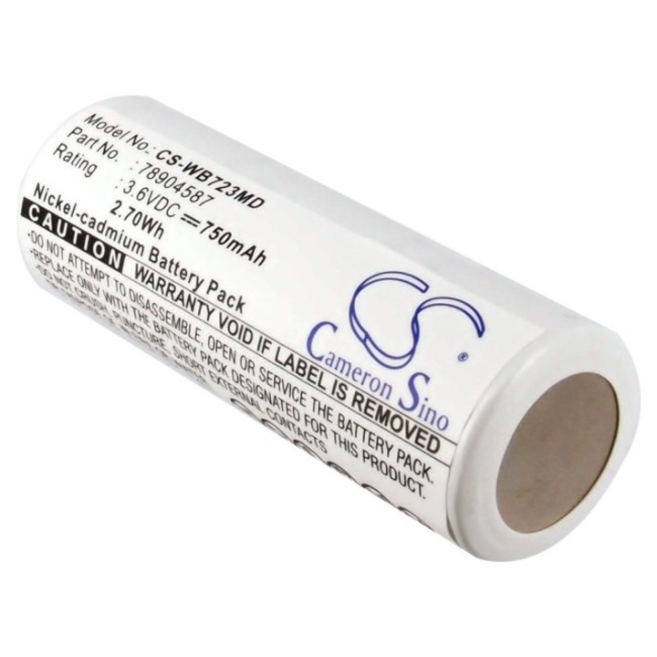 Baterie TECHTEK CS-WB723MD Ni-CD 750mAh