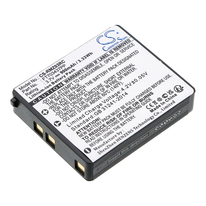 Baterie TECHTEK CS-RMZ03RC Li-ion 900mAh