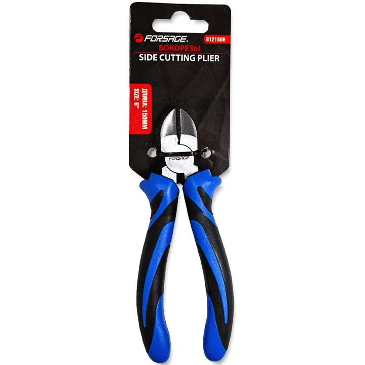 FORSAGE 6" (150 mm) kombinált fogó, ergonomikus nyél, csúszásmentes felület