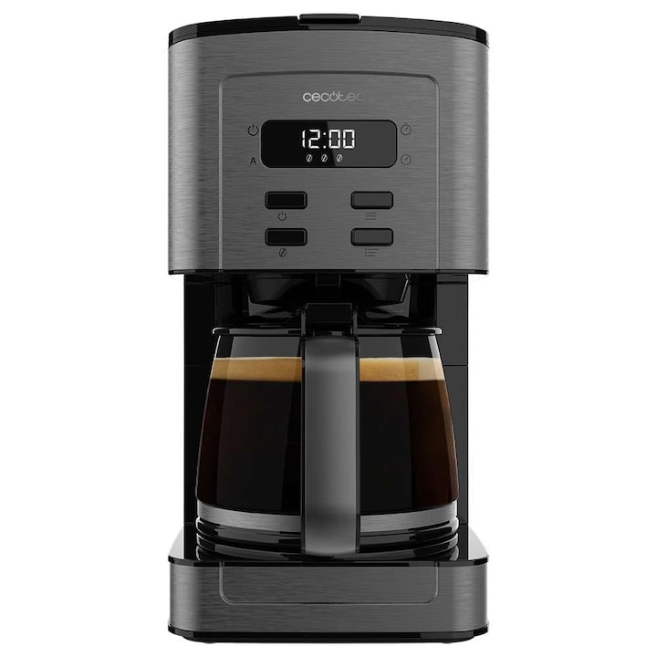Espressor automat CECOTEC, 800 W, inox, 1, 3 L, 12 cești