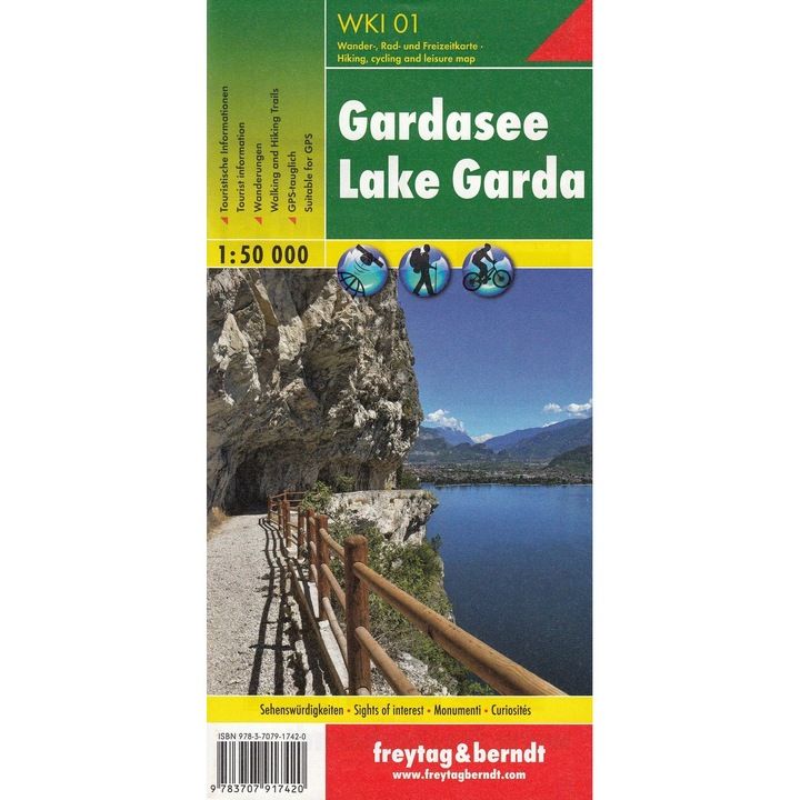 Jezioro Garda, 1:50 000