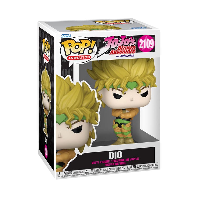 Фигурка POP! DIO, Funko, JoJo's Bizarre Adventure, 9 см