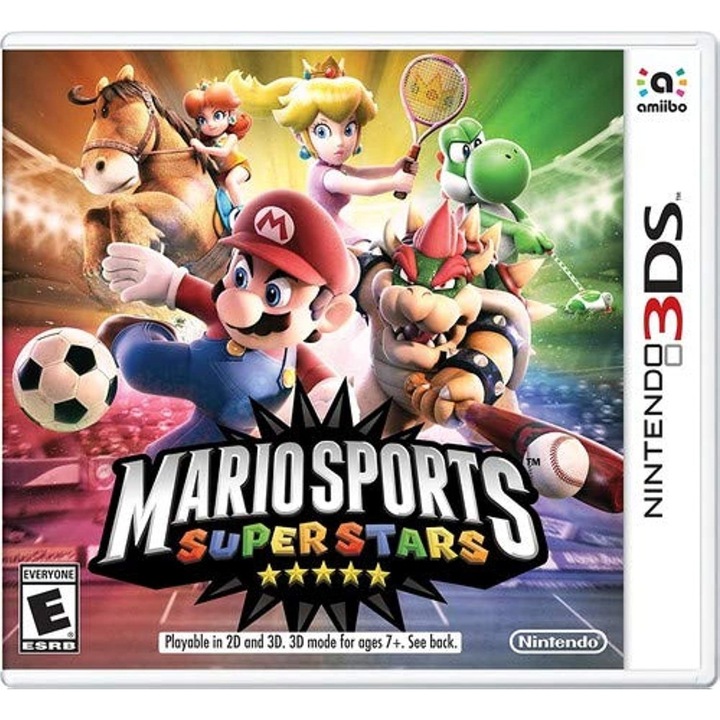 Joc, Nintendo Mario Sports SuperStars + carte amiibo, Nintendo 3DS