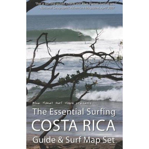 The Essential Surfing Costa Rica Guide & Surf Map Set, Blue Planet Surf Maps
