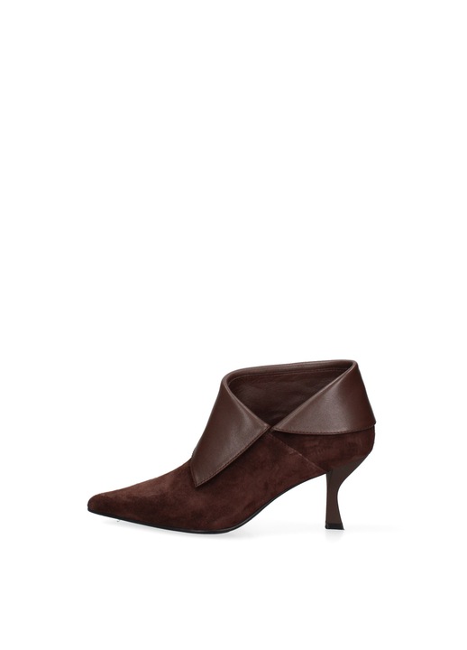 Marc Ellis, Botine din piele Edera Elite, Maro inchis