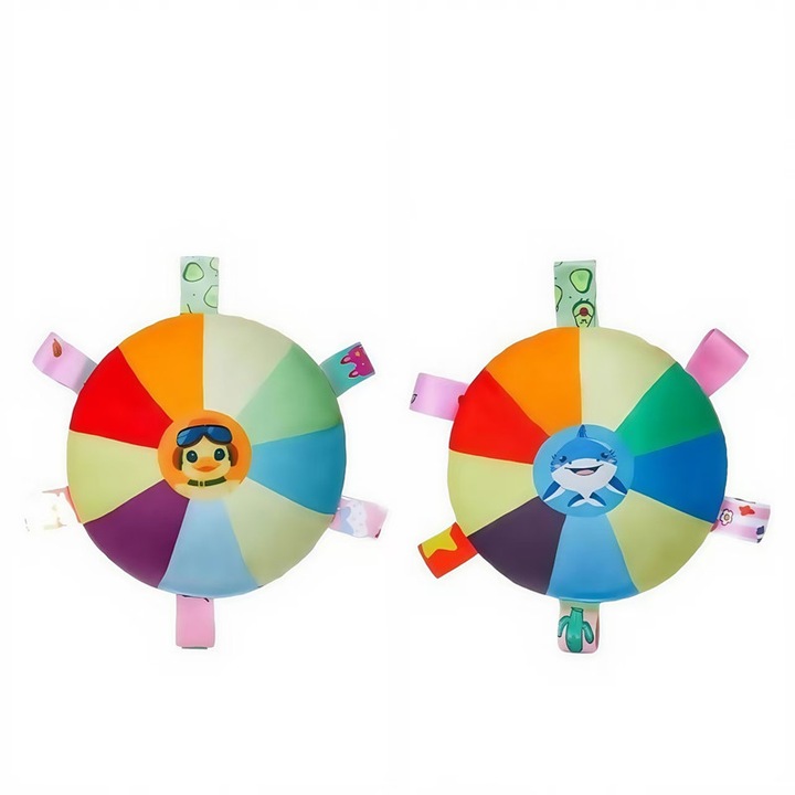 Interaktív játék kutyáknak, 2 darabos szett, plüss, 15cm, cápa