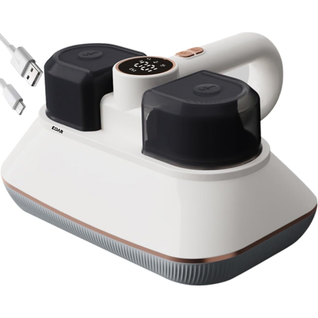 Aspirator Antiacarieni EDAR UV-C, HEPA, Ultrasunete, Fara Fir, Curatare Profunda, Design Ergonomic