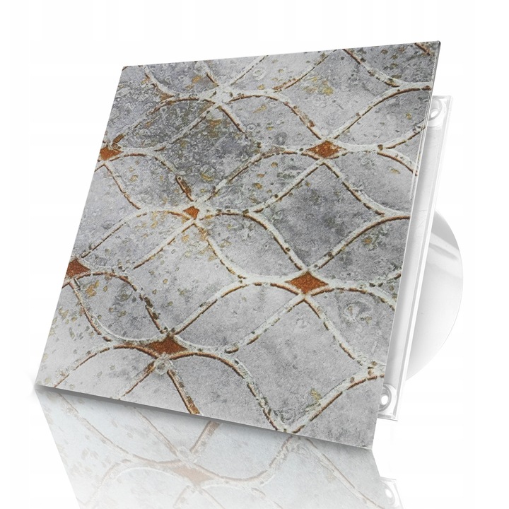 Set Ventilator De Baie Cu Clapeta De Retur, Dospel, Wch 100, 160x160 mm, Material Abs, Capacitate 100 m³/h, Nivel De Zgomot 40 Db, Grad De Protectie Ipx2, Crem