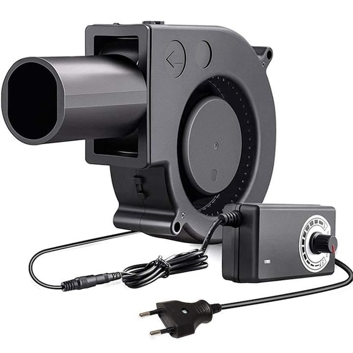 Ventilator turbina ventilator ventilator cu control al vitezei 97x33 12V / 230v