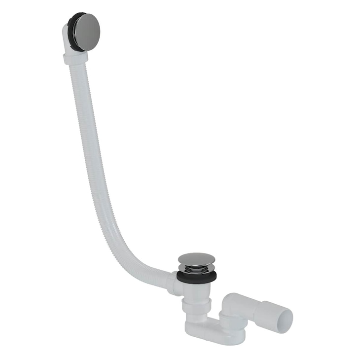 Sifon cada, SAT, automat click clack DN40/DN50, crom