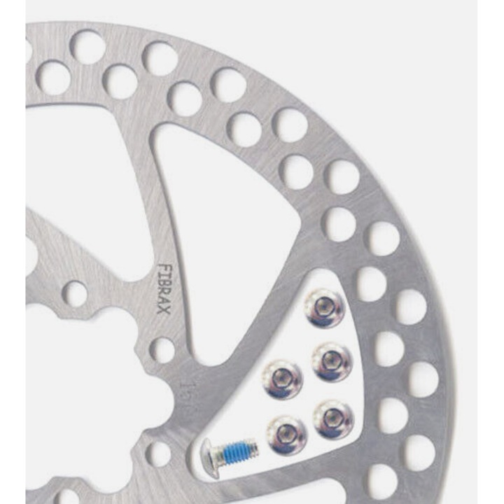 FIBRAX tárcsa 180mm, 6 csavar, ezüst