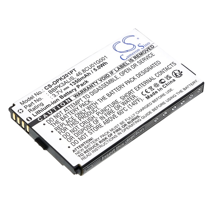 Baterie TECHTEK CS-OPK201PT Li-ion 1350mAh