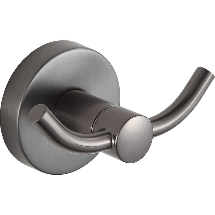 Mexen Remo двойна закачалка за кърпи, Златна - 70507352-50