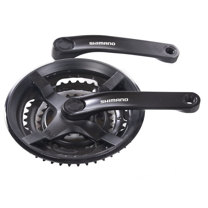 Mechanizmus Shimano FC-TY301 48x38x28T 170mm, fekete