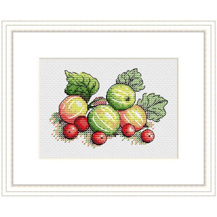 Комплект за бродиране на кръстат бод MP Studia "Agris aromata" 14x10 см