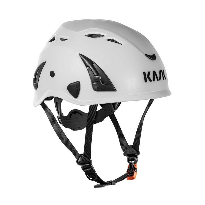 Kask Superplasma AQ védősisak, fehér, forgatható kerékkel, EN397 szabvány szerint