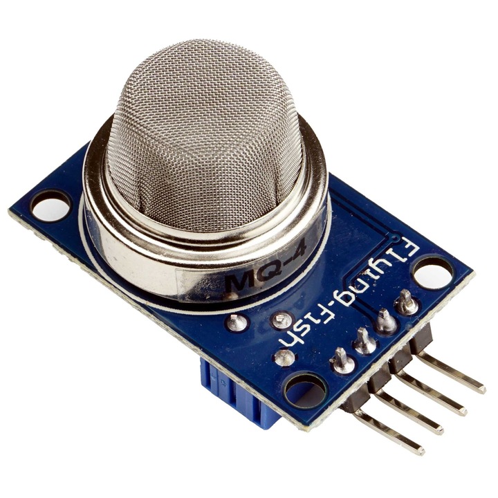 Senzor de gaze combustibile Elektroweb MQ-4, 200-10.000 ppm, analogic și digital, 32x22x16mm