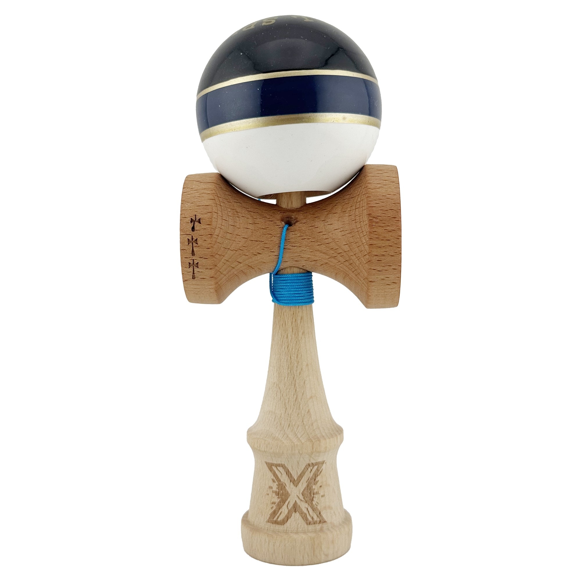 Kendama, Cozevdnt, jucarie traditionala japoneza, 18cm, lemn - eMAG.ro
