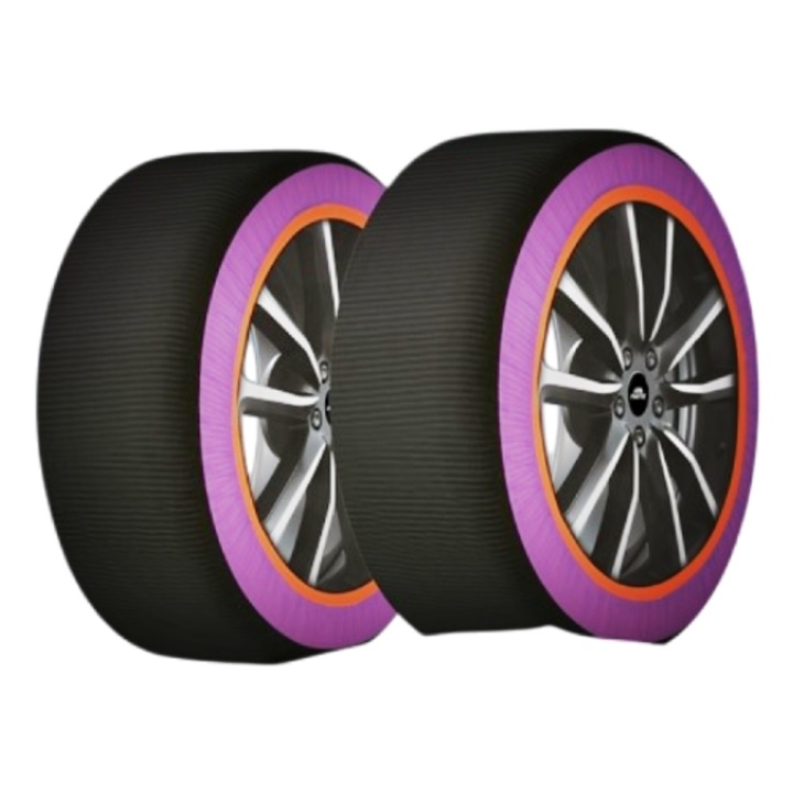 Lanturi Auto Textile Zapada idealSTORE 3D Super-X, ofera performanta excelenta si siguranta pe drumuri inzapezite, inghetate sau de munte, marime XL