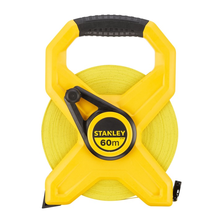 Ruleta lunga din fibra de sticla STANLEY® 60 m