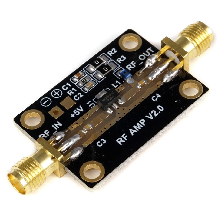 Amplificator RF de banda larga pentru semnal radio de 50 MHz – 4 GHz, 5 V