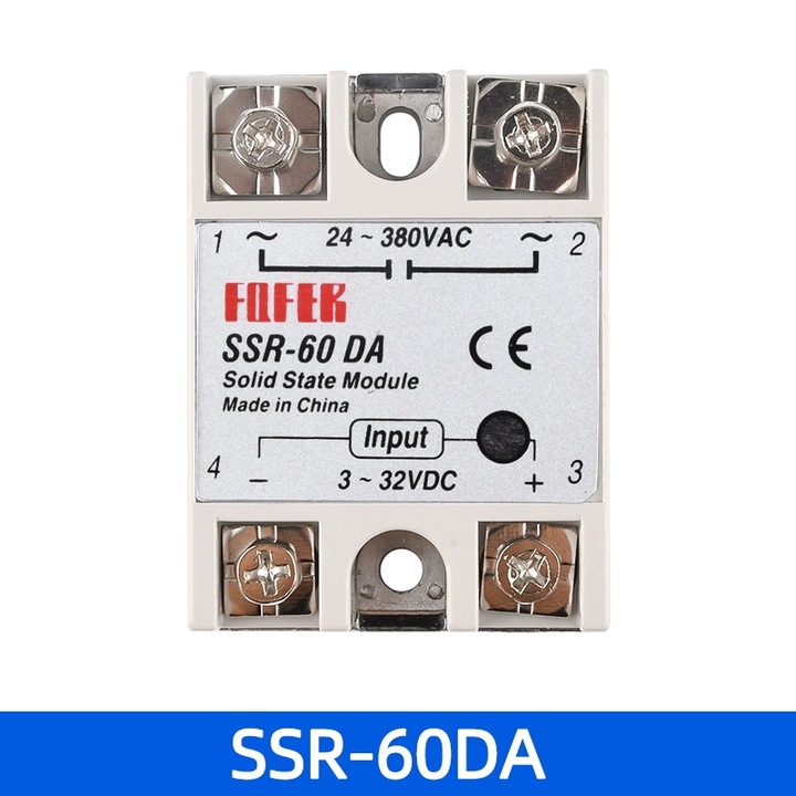 Releu solid state SSR-60DA, 60A, FQFER