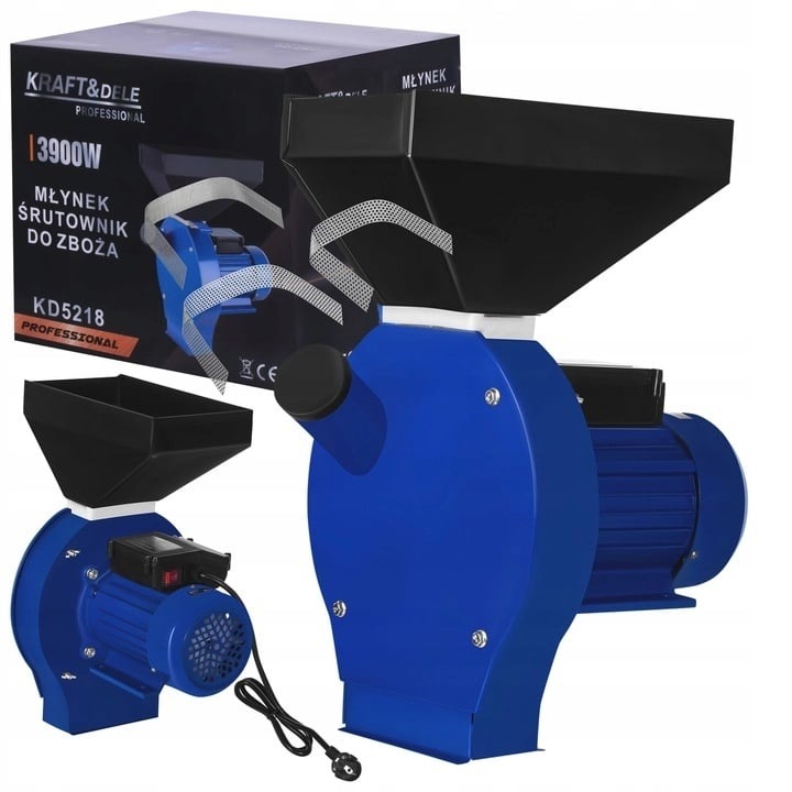 Moara electrica 3900W pentru ceriale, uruiala, porumb 3 site KD5218