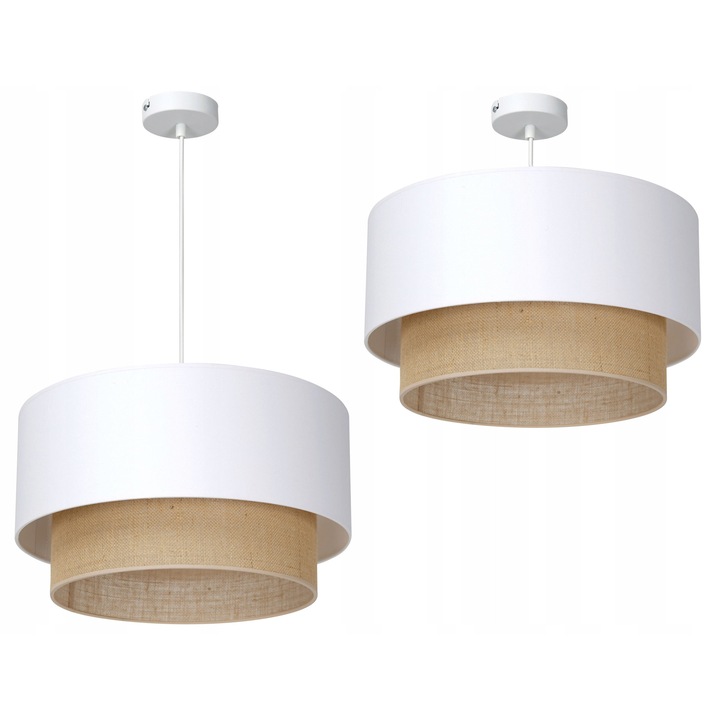 Pendul, 45 cm, iuta, 1xE27, inaltime 120 cm, latime 45 cm