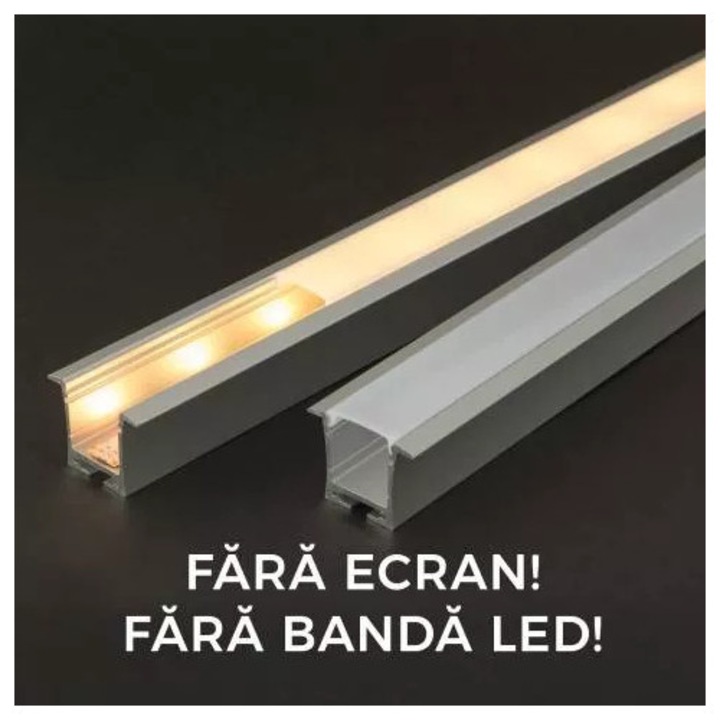 Alumínium profil LED szalagokhoz 35x28mm 1m PHENOM