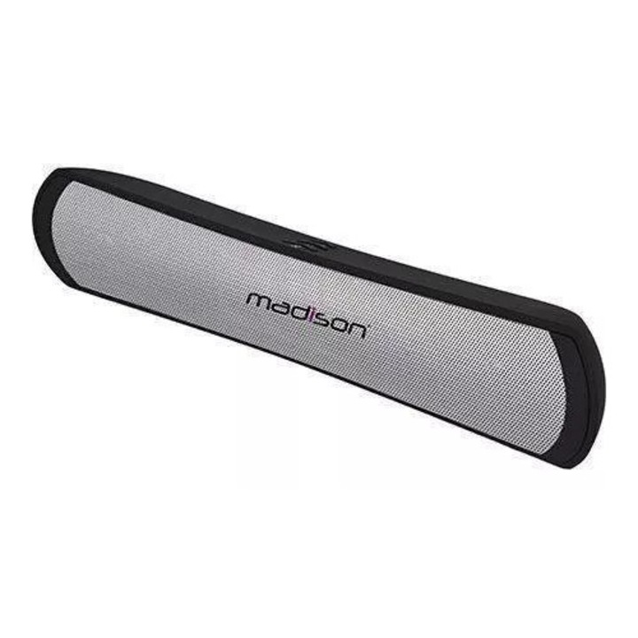 Boxă portabilă Madison 4W, Bluetooth, FM, USB/SD, intrare AUX, neagră
