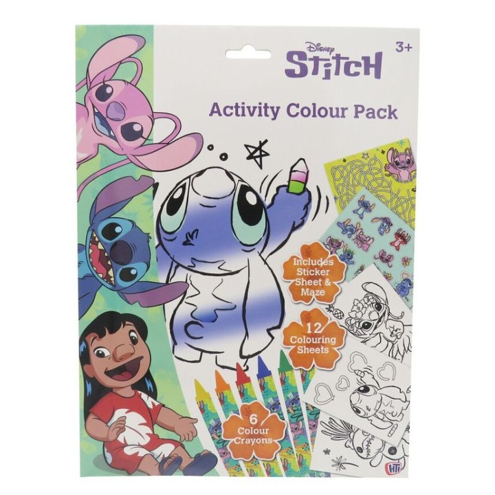 Сет плик за оцветяване Stitch, 29 x 21.5 x 1 см