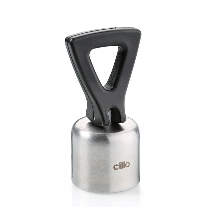 Tirbuson Cilio, inox, 4x8,5cm