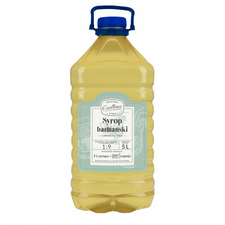 Sirop gastronomic de gutuie, 5L, EXCELLENCE, 0g grasimi, 80g carbohidrati