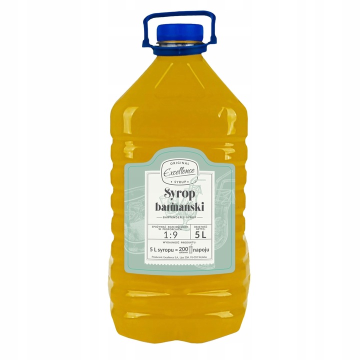 Sirop gastronomic mango 5L, EXCELLENCE, 0% grasimi, 85g carbohidrati