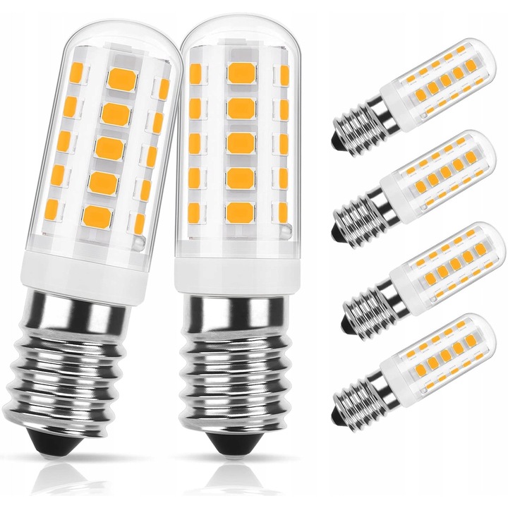 Becuri LED E14 set 4 bucati 3W 4000K alb neutru