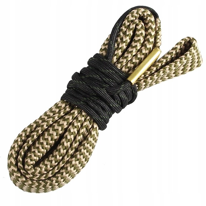 Sfoara de curatare pentru arme, 6.5mm, cu perie, usor de transportat