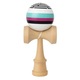 Kendama – Model Premium Lemn Natural cu Bila Colorata Design Modern, echilibru perfect si aderenta excelenta