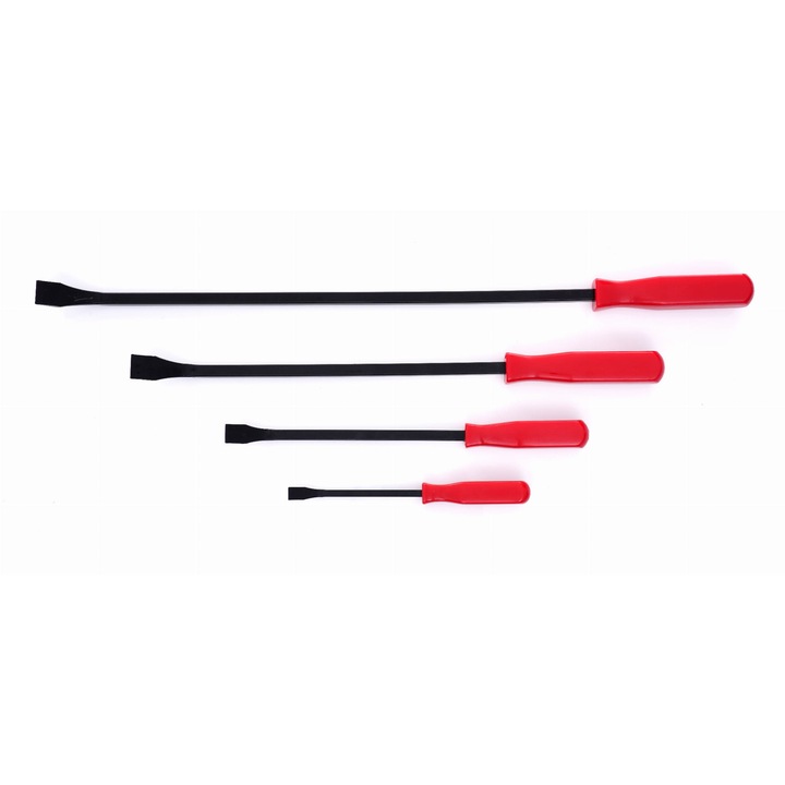 Set 4 unelte montaj roti Kraft&Dele, 200x10mm, 300x15mm, 450x20mm, 600x20mm, otel, antiderapant